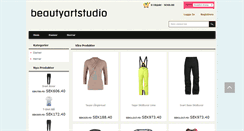 Desktop Screenshot of beautyartstudio.se